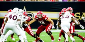 2022 NFL Draft Report Louisiana Rajin' Cajun Offensive Tackle Prospect Senior Bowl Max Mitchell Report